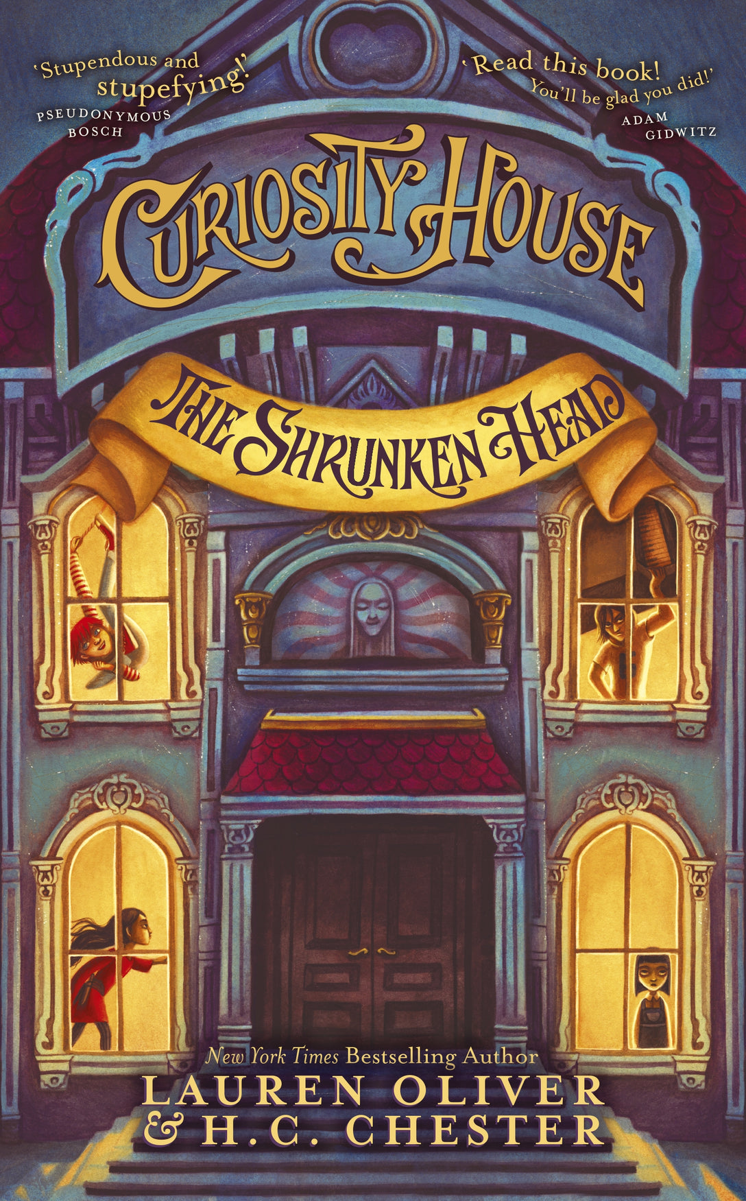Curiosity House: The Shrunken Head (Book One) by Lauren Oliver, H C Chester