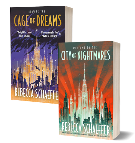 City of Nightmares duology by Rebecca Schaeffer