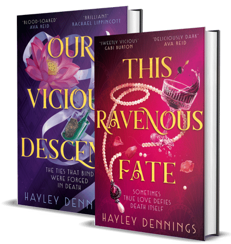 This Ravenous Fate duology by Hayley Dennings