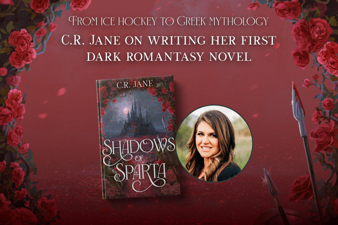 From Ice Hockey to Greek Mythology: C.R. Jane on wirting her first Dark Romantasy Novel