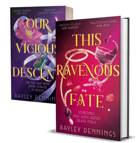 This Ravenous Fate duology by Hayley Dennings