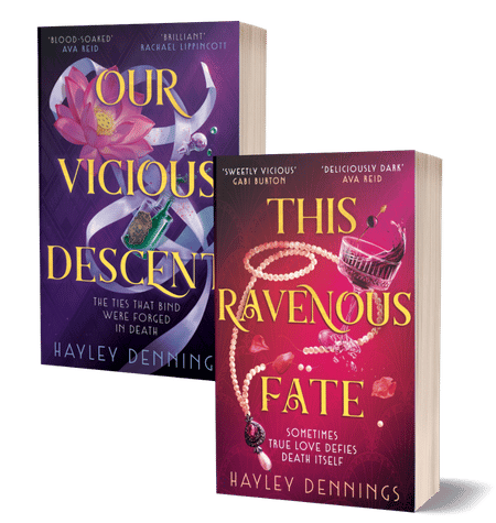This Ravenous Fate duology by Hayley Dennings